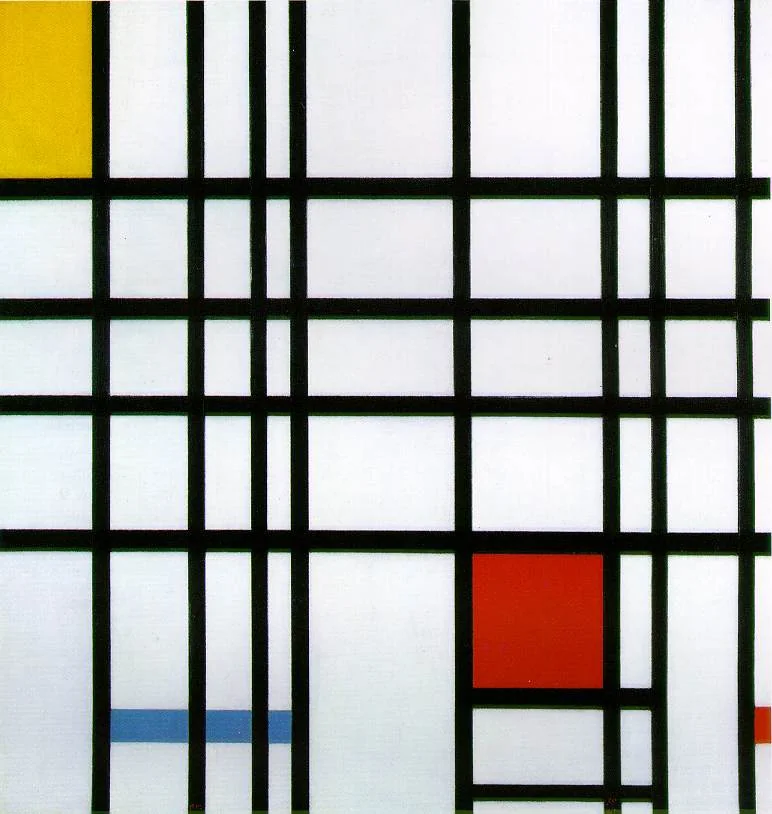 Composition with Red, Blue and Yellow by Piet Mondrian