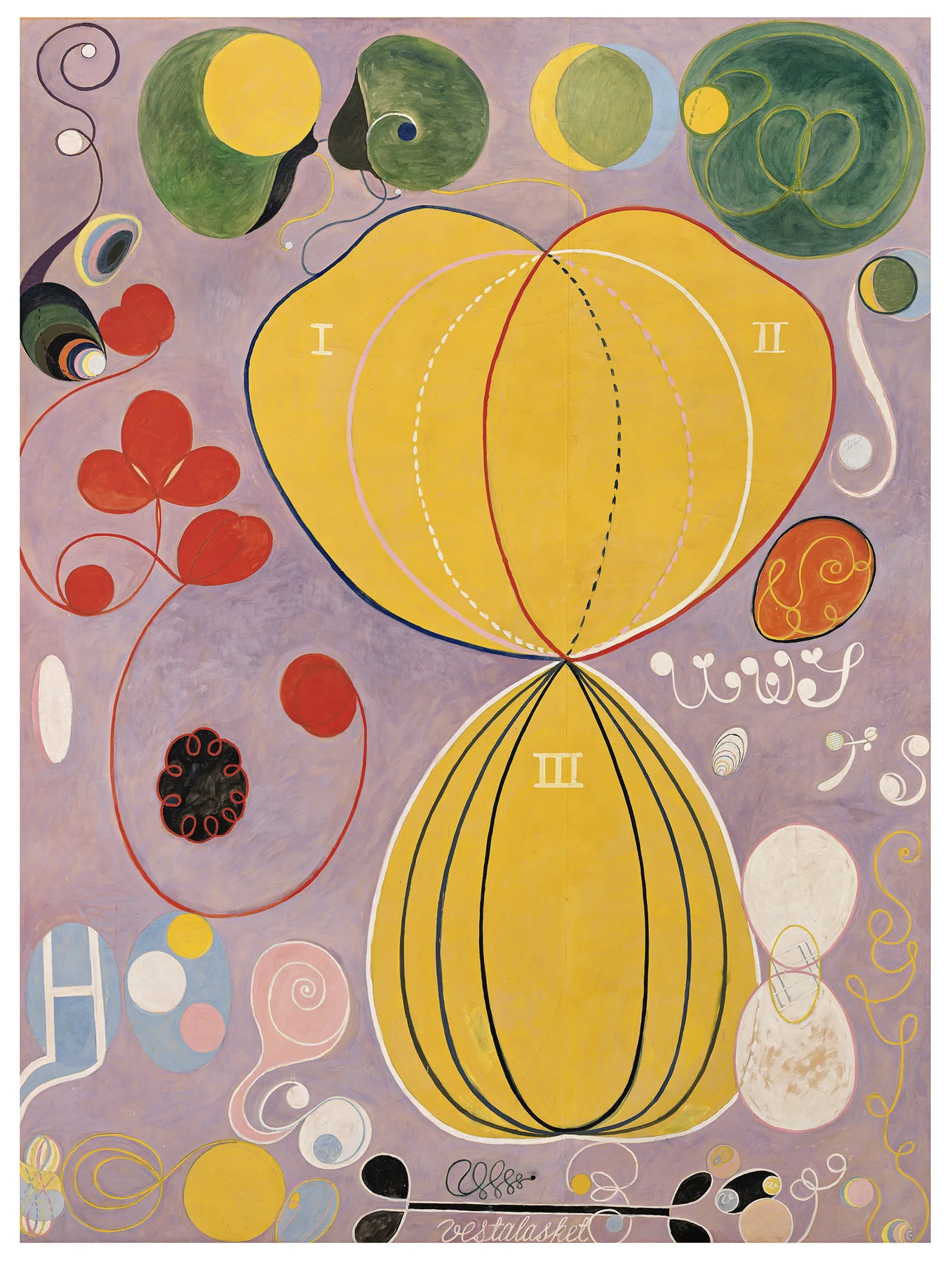 The Ten Largest, No. 7 (Adulthood) by Hilma af Klint