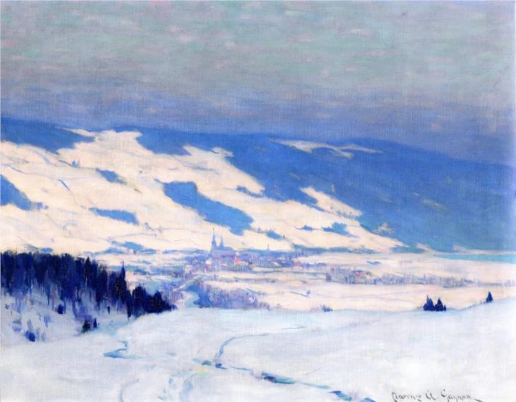 Baie-Saint-Paul by Clarence Gagnon