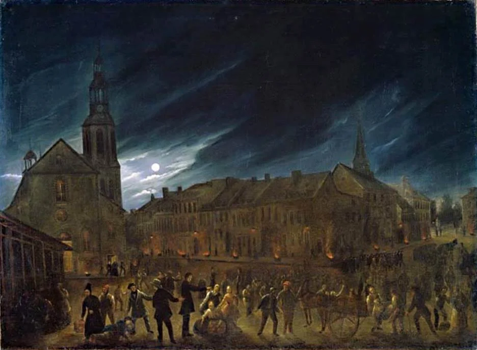 Cholera Plague, Quebec by Joseph Legare