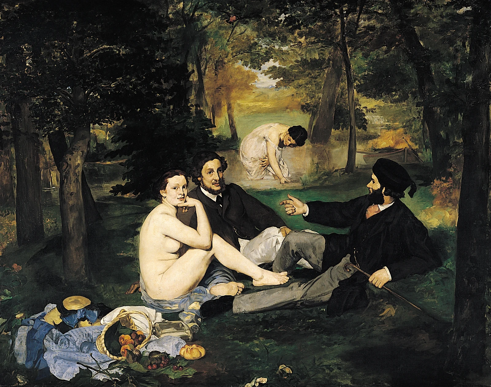 Le Déjeuner sur l'herbe by Édouard Manet