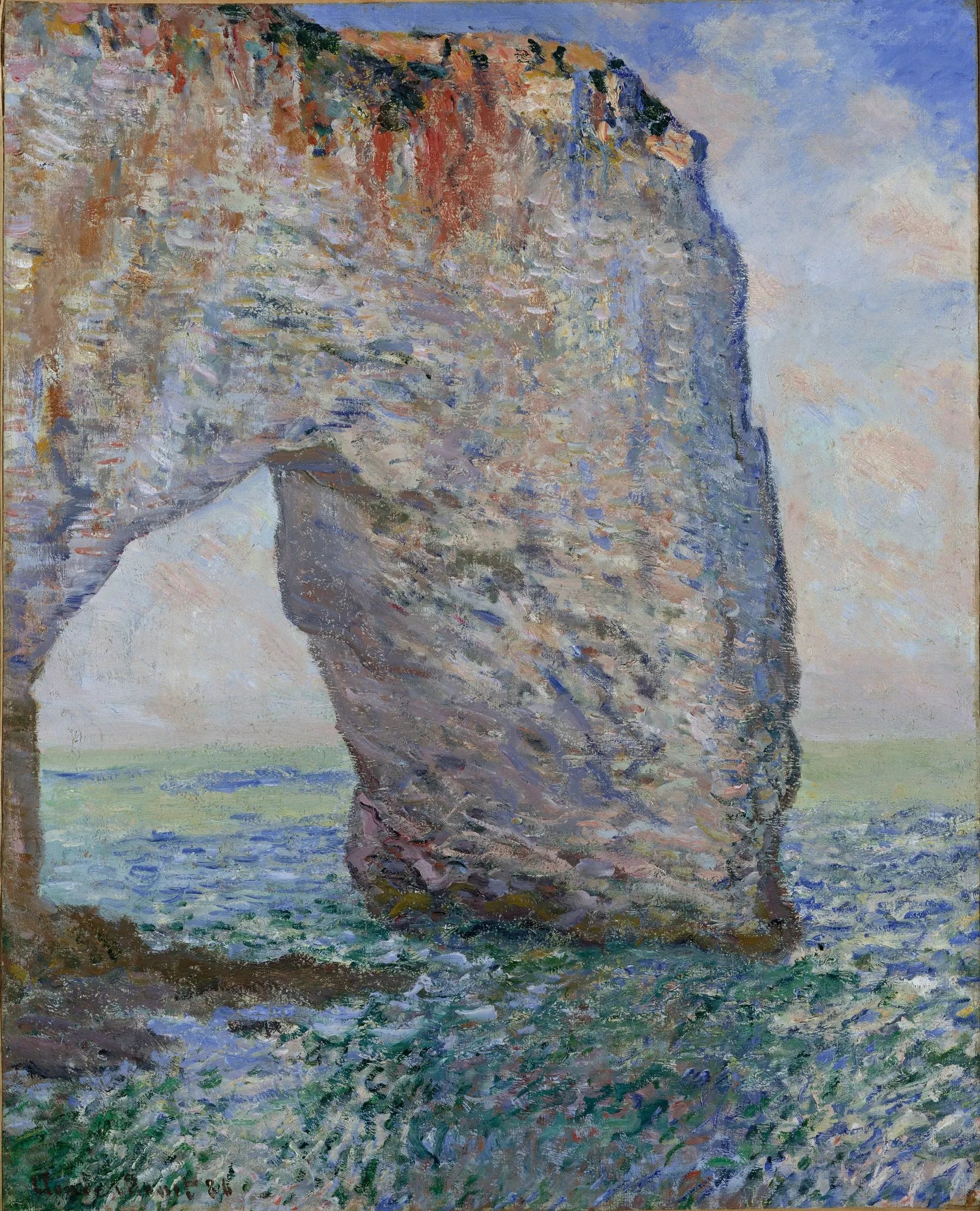 The Manneporte near Étretat by Claude Monet