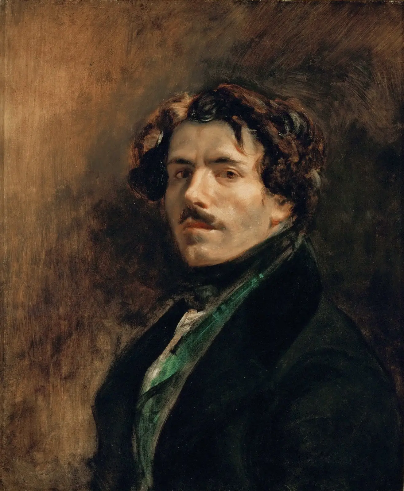 Portrait of Eugène Delacroix