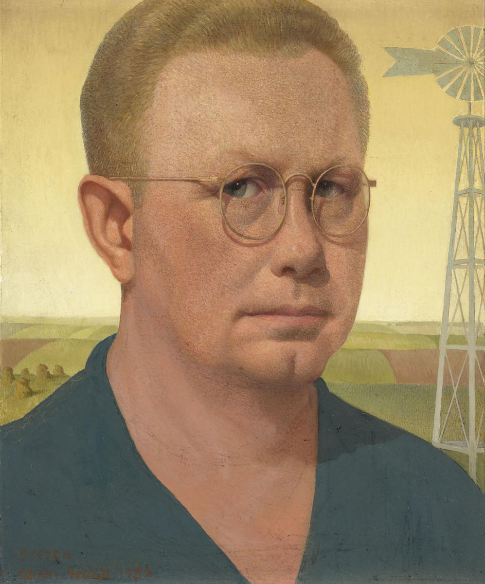 Portrait of Grant Wood