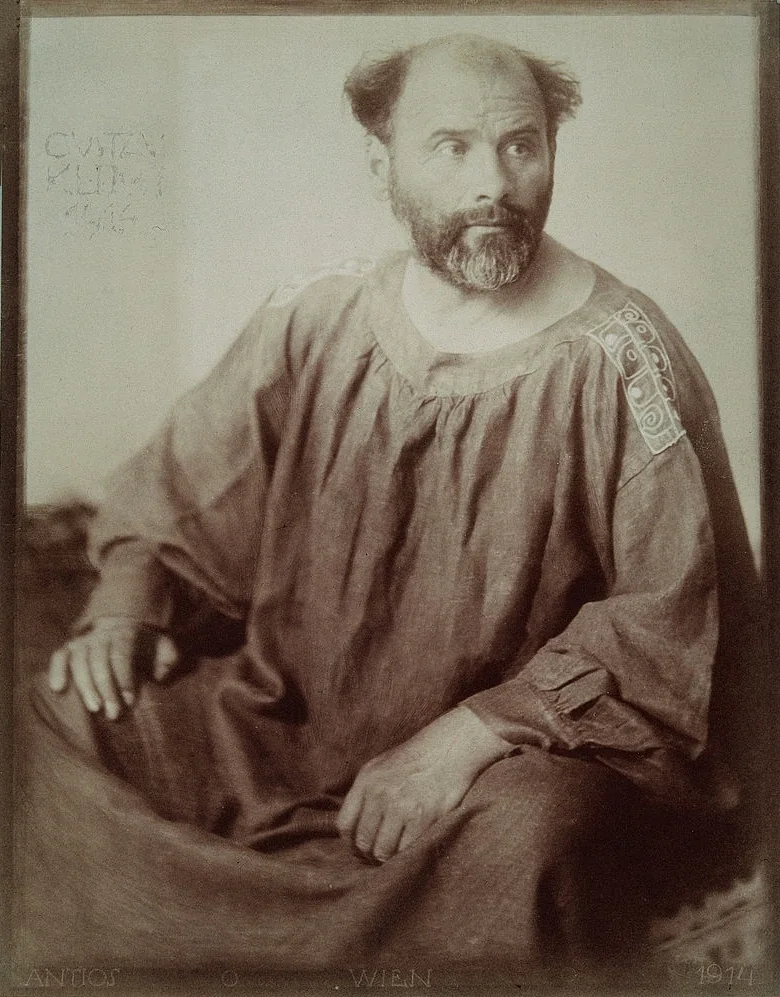 Portrait of Gustav Klimt