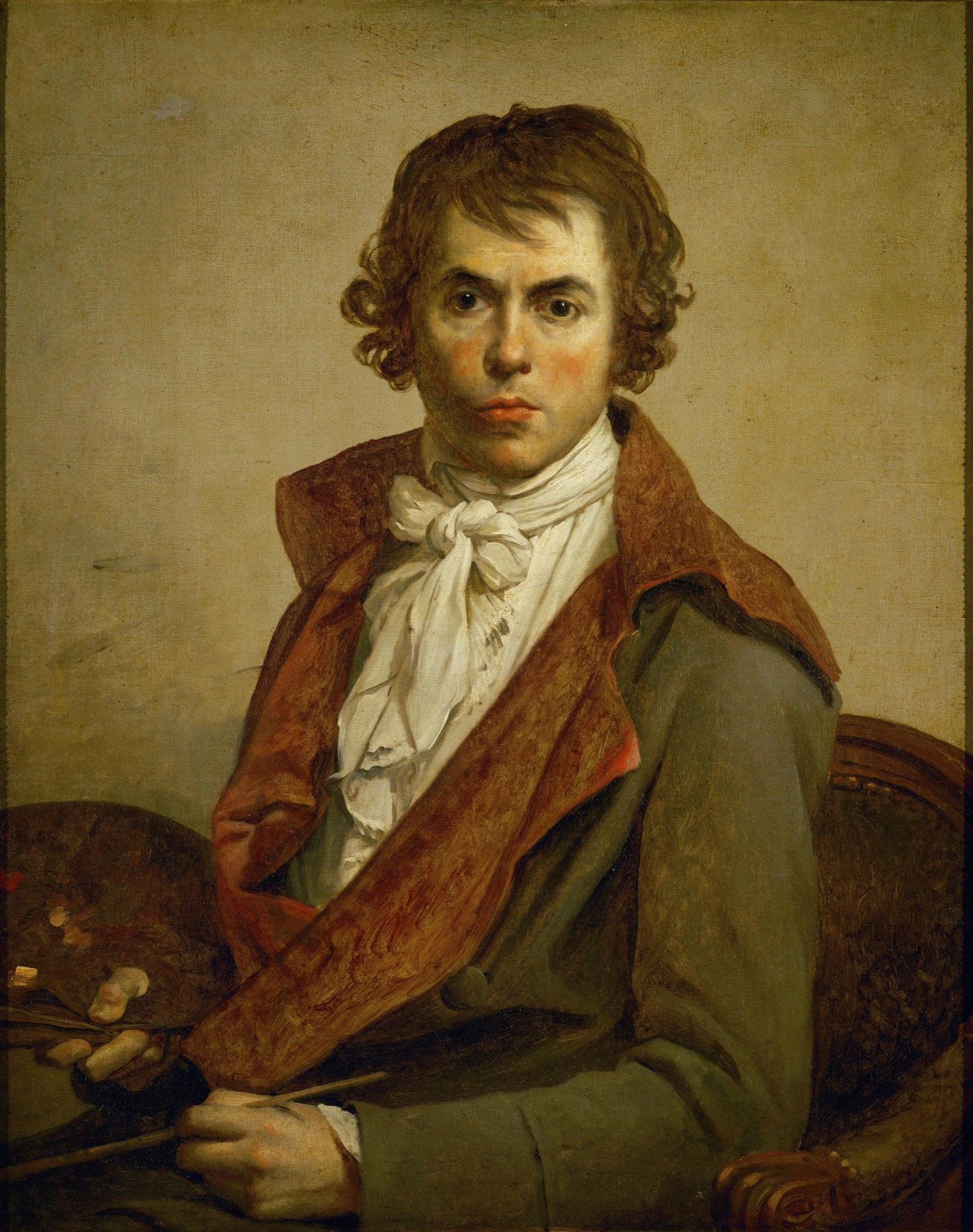 Self-Portrait by Jacques-Louis David