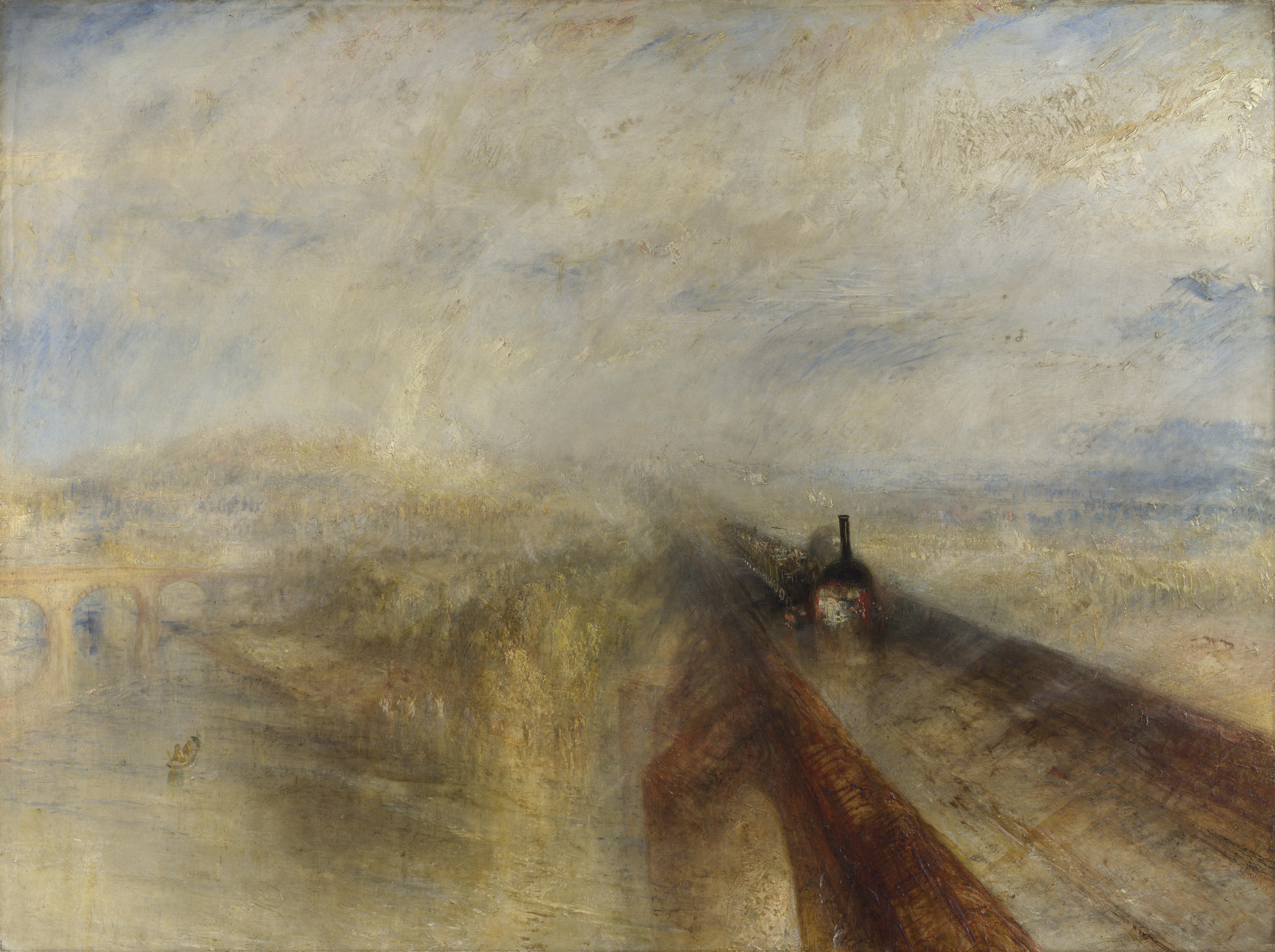 Rain, Steam, and Speed by J. M. W. Turner
