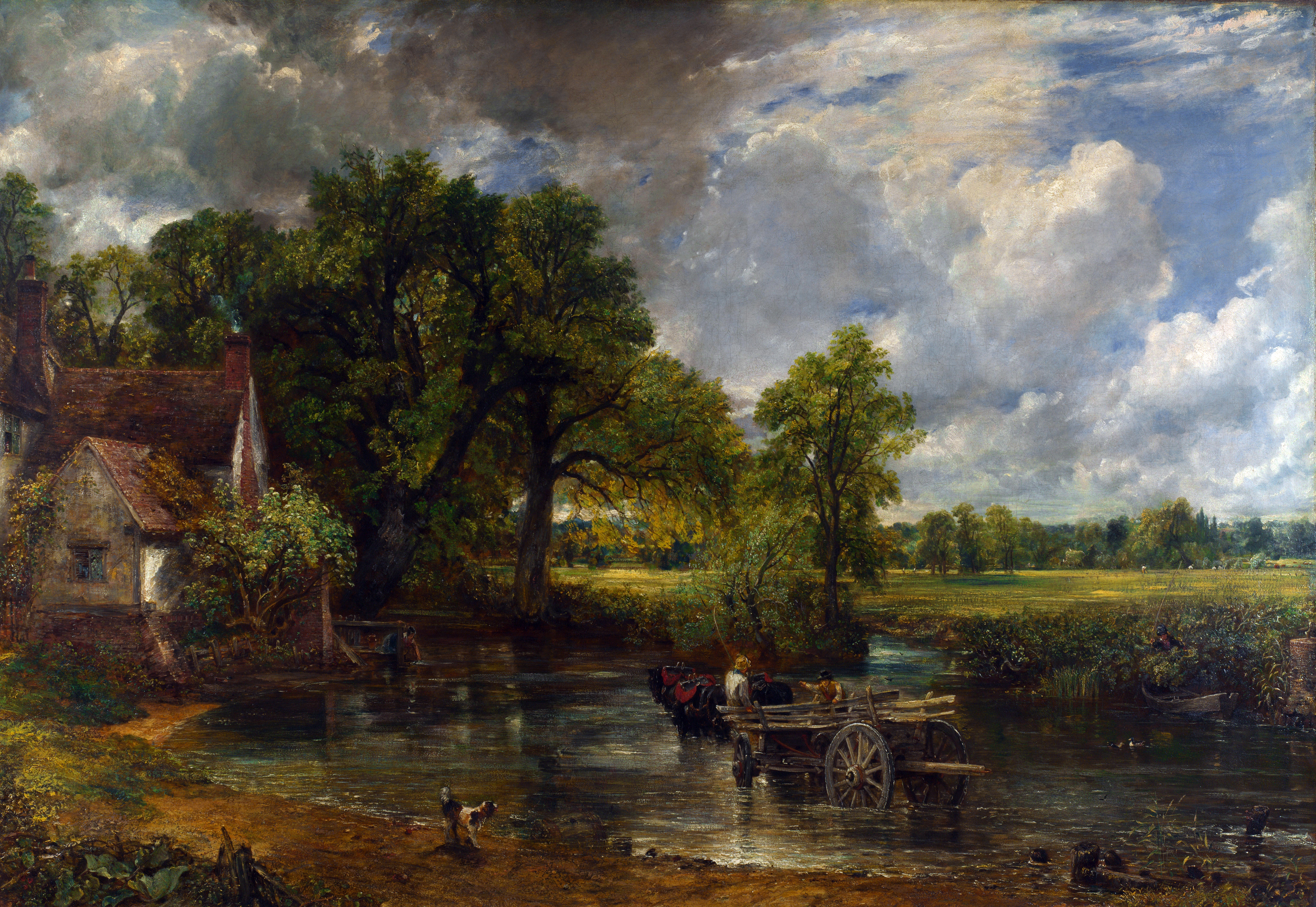 La Charrette de foin de John Constable