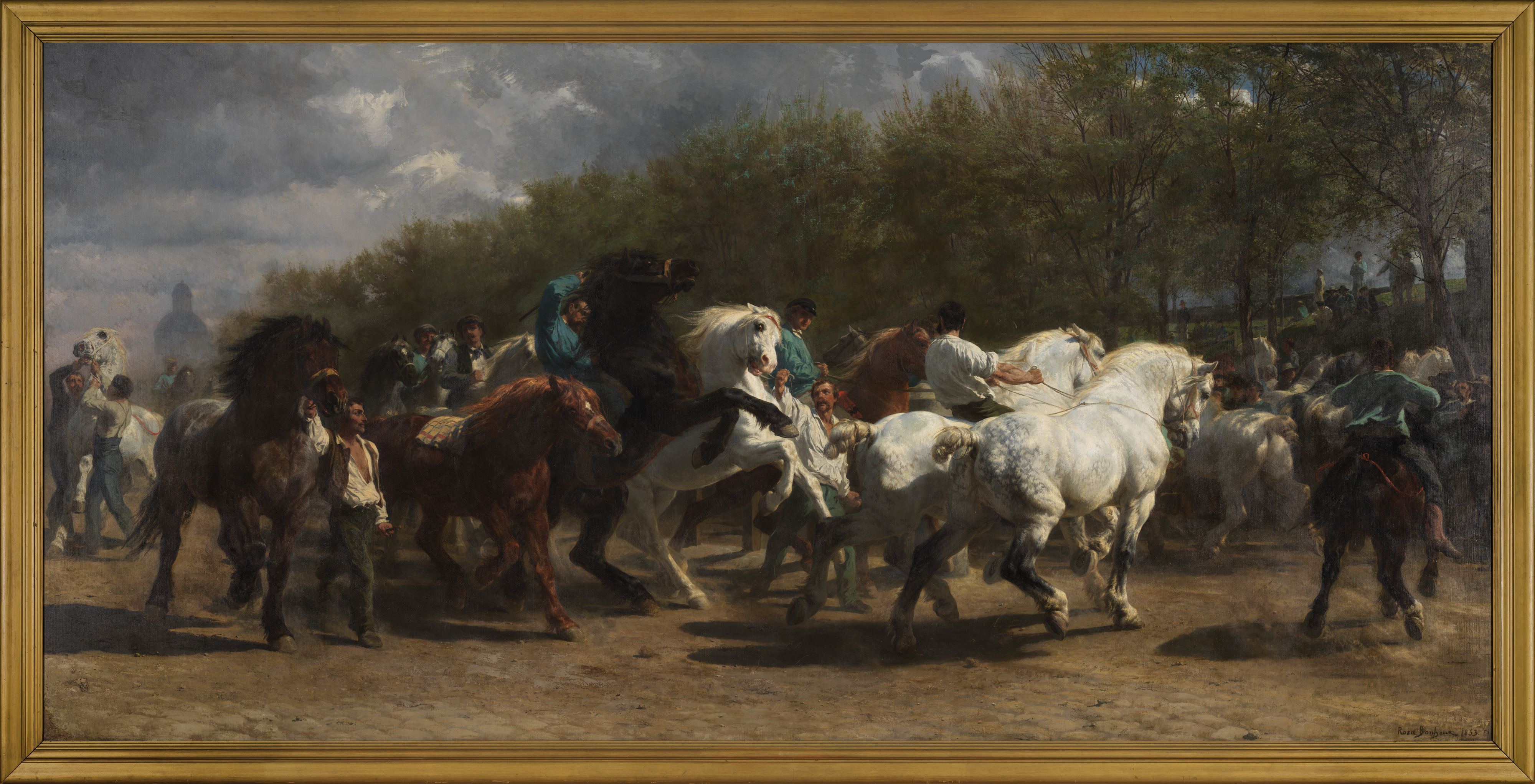 Le Marché aux chevaux de Rosa Bonheur