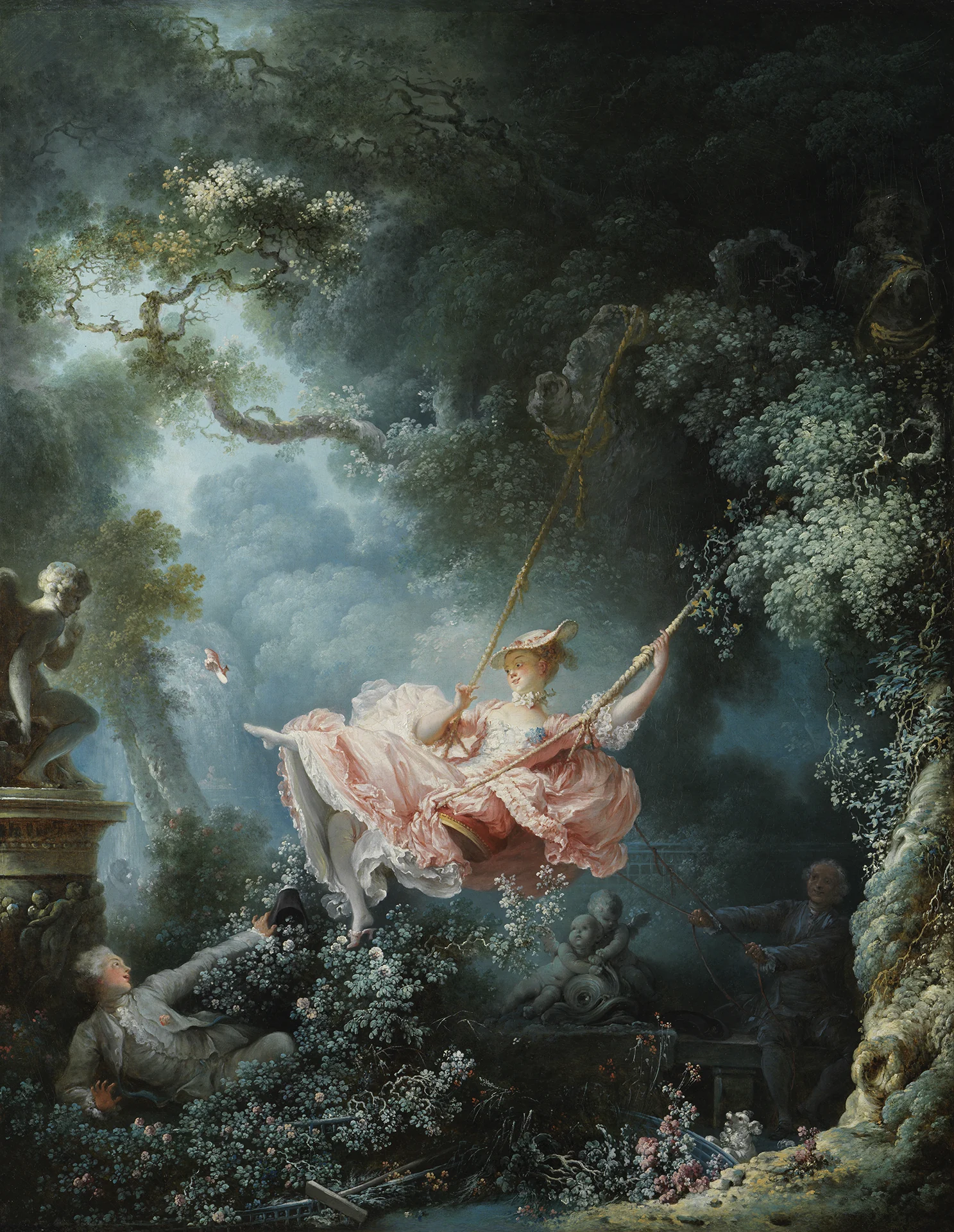 The Swing by Jean-Honore Fragonard