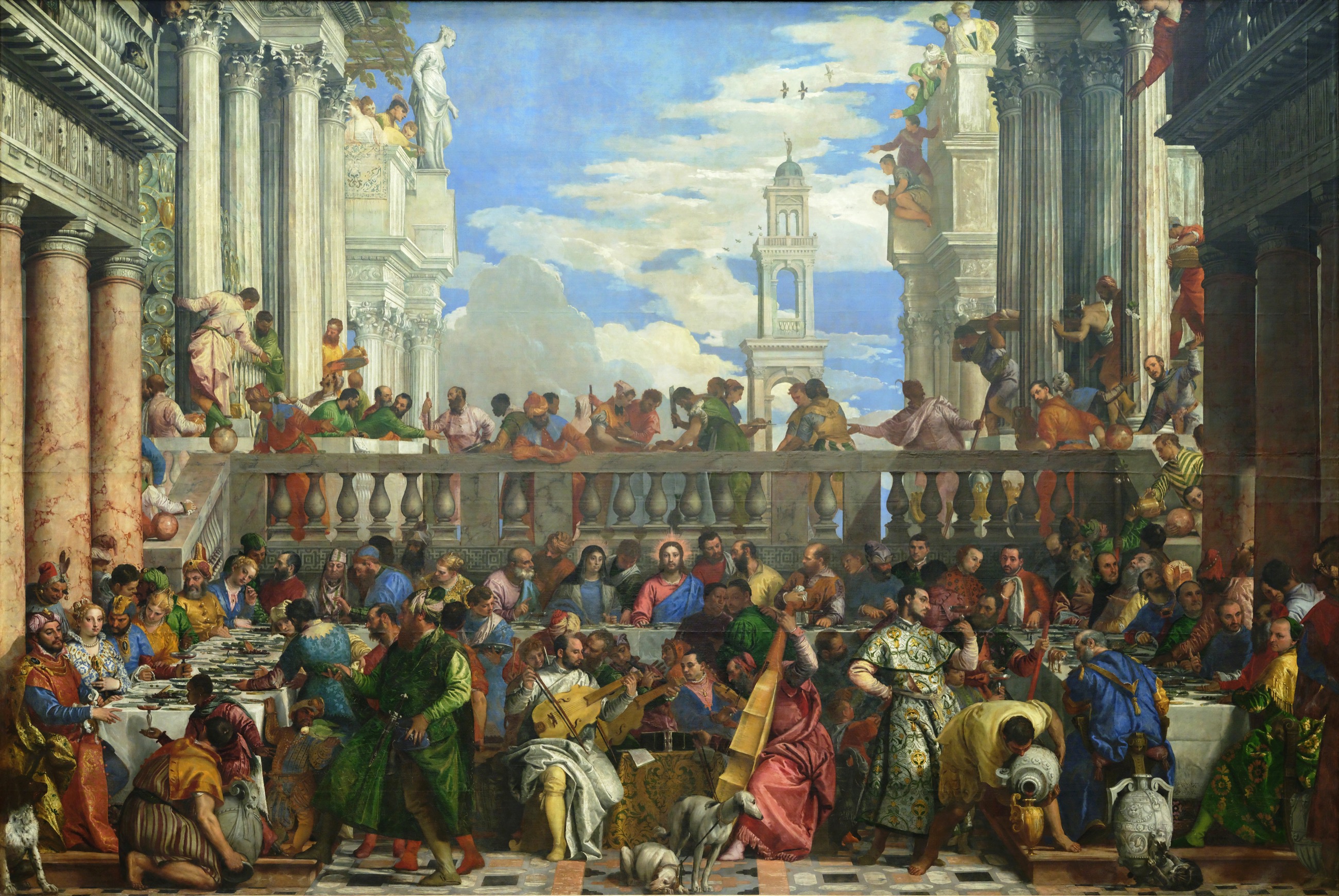 Les Noces de Cana de Paolo Véronèse
