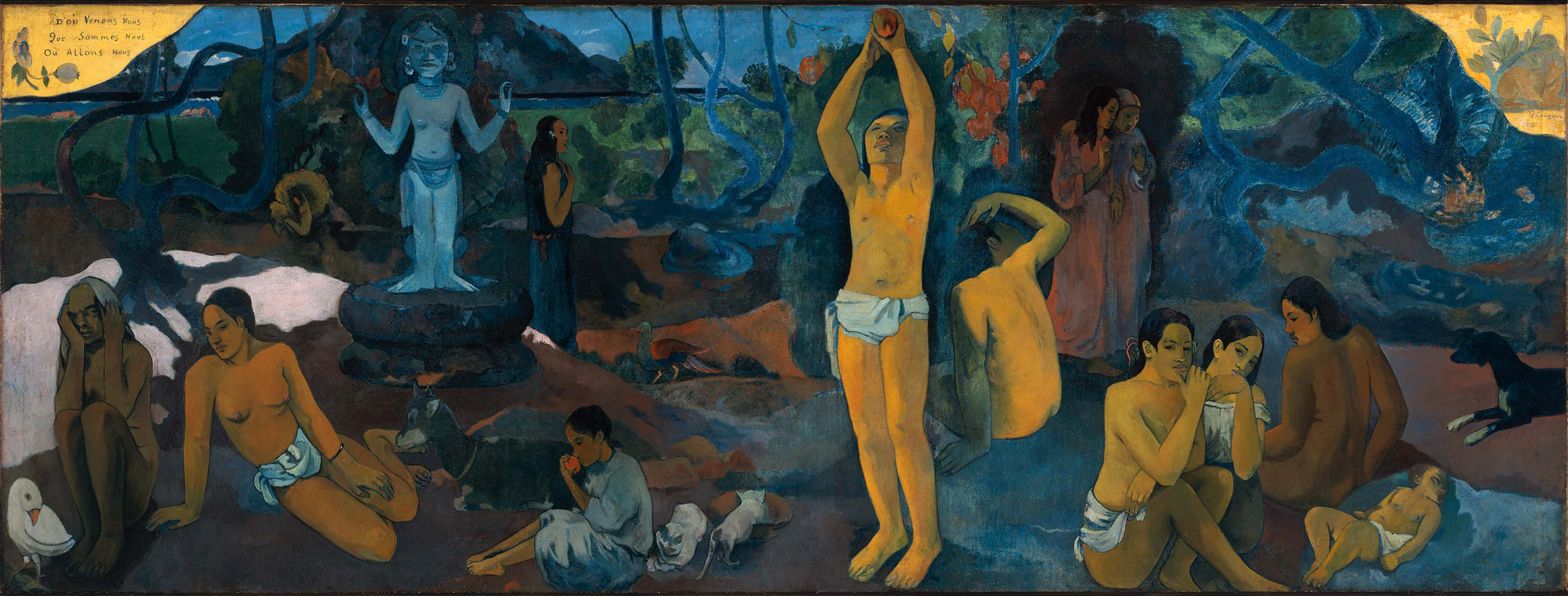 D'où venons-nous ? Que sommes-nous ? Où allons-nous ? de Paul Gauguin